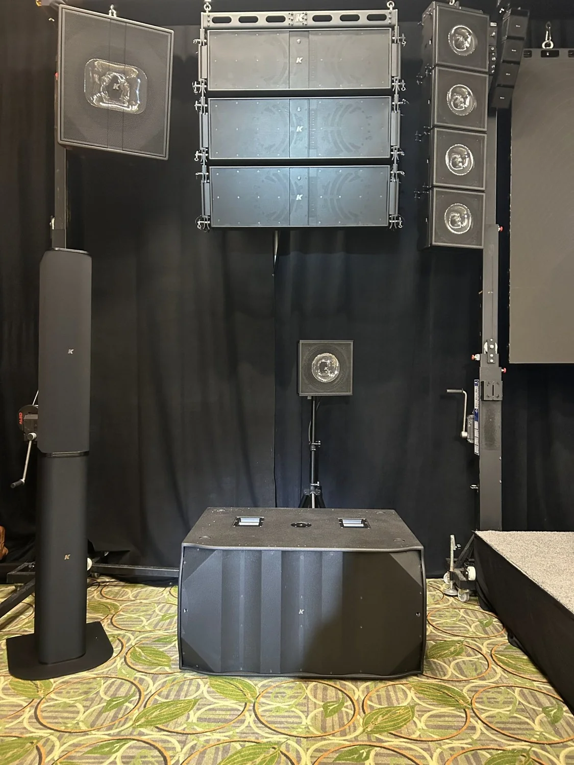 InfoComm 2025 — demonstration audio system